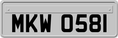 MKW0581