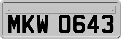 MKW0643