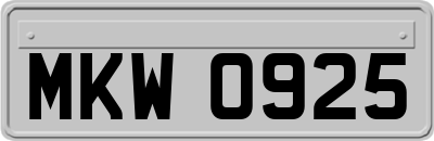MKW0925