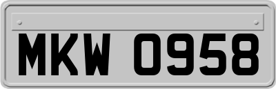 MKW0958