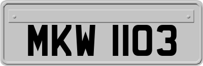 MKW1103