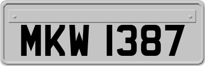 MKW1387