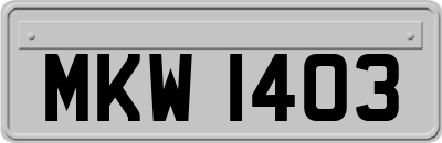 MKW1403