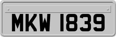 MKW1839