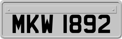 MKW1892