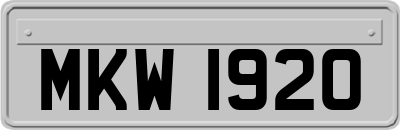 MKW1920
