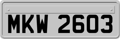 MKW2603