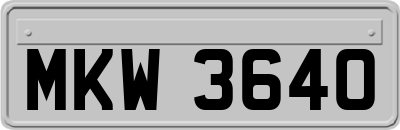 MKW3640