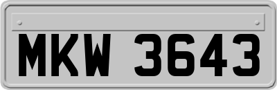MKW3643