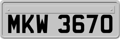 MKW3670