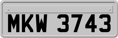 MKW3743