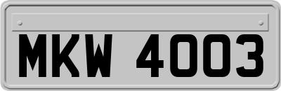 MKW4003