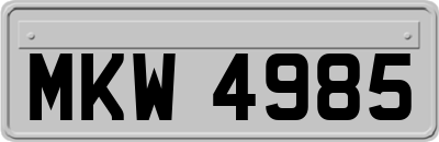 MKW4985