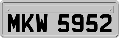 MKW5952