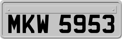 MKW5953