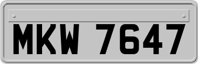 MKW7647