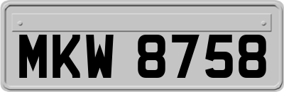 MKW8758