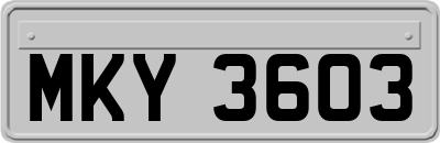 MKY3603
