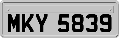MKY5839