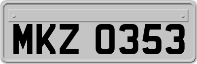 MKZ0353
