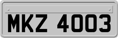 MKZ4003