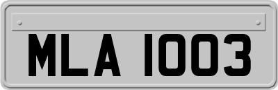 MLA1003