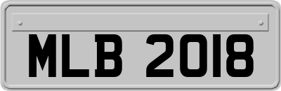 MLB2018