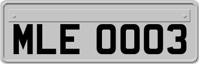 MLE0003