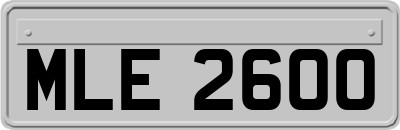 MLE2600