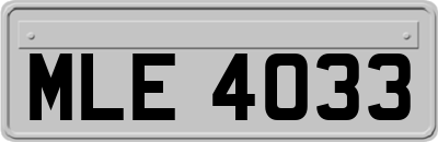MLE4033