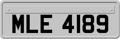MLE4189