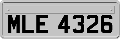 MLE4326