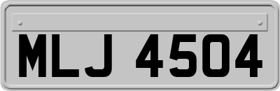 MLJ4504