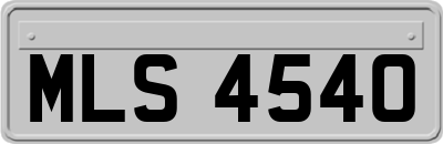 MLS4540