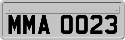 MMA0023