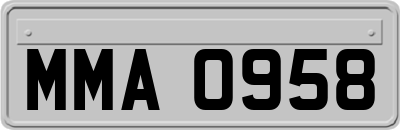 MMA0958