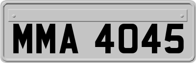 MMA4045