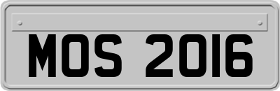 MOS2016