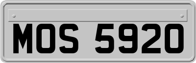MOS5920