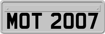 MOT2007