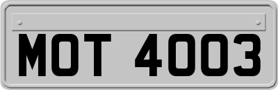 MOT4003