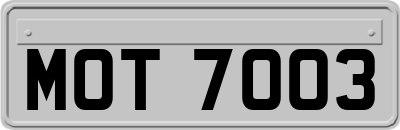 MOT7003