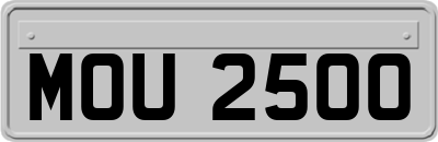 MOU2500