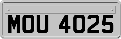 MOU4025