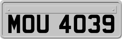 MOU4039