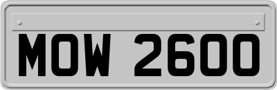 MOW2600