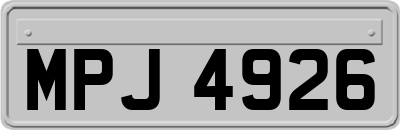 MPJ4926