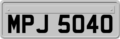 MPJ5040