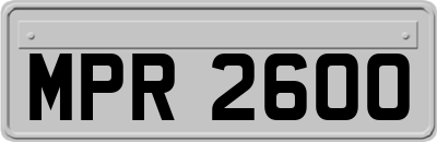 MPR2600