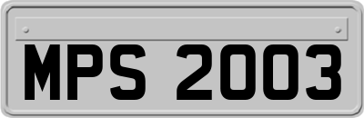 MPS2003